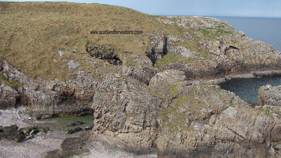 scotland's rugged coastline picture photograph