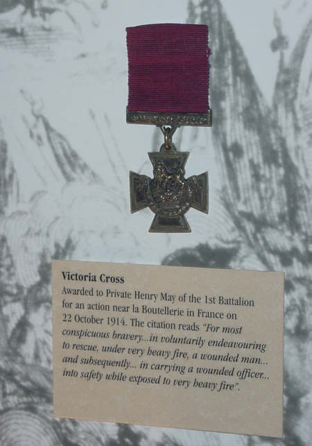 victoria cross medal picture photograph private henry may